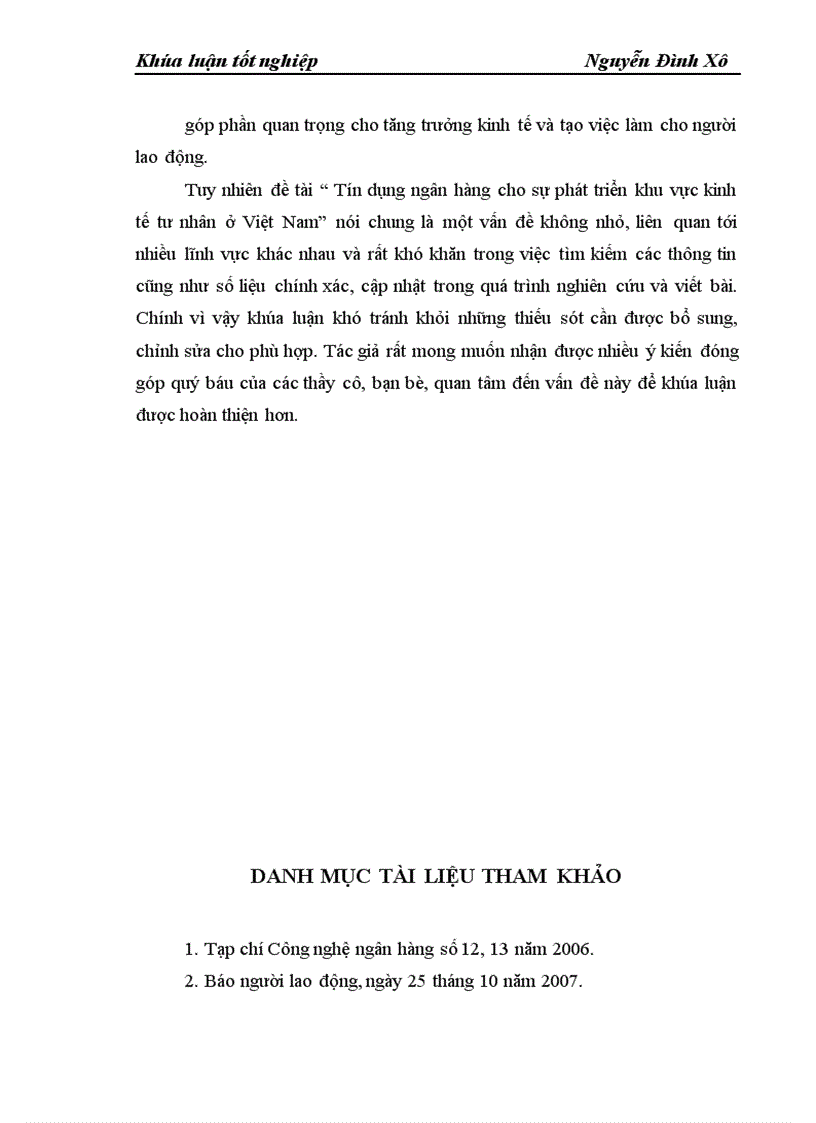 image for page Tín dụng cho phát triển khu vực tư nhân ở Việt Nam