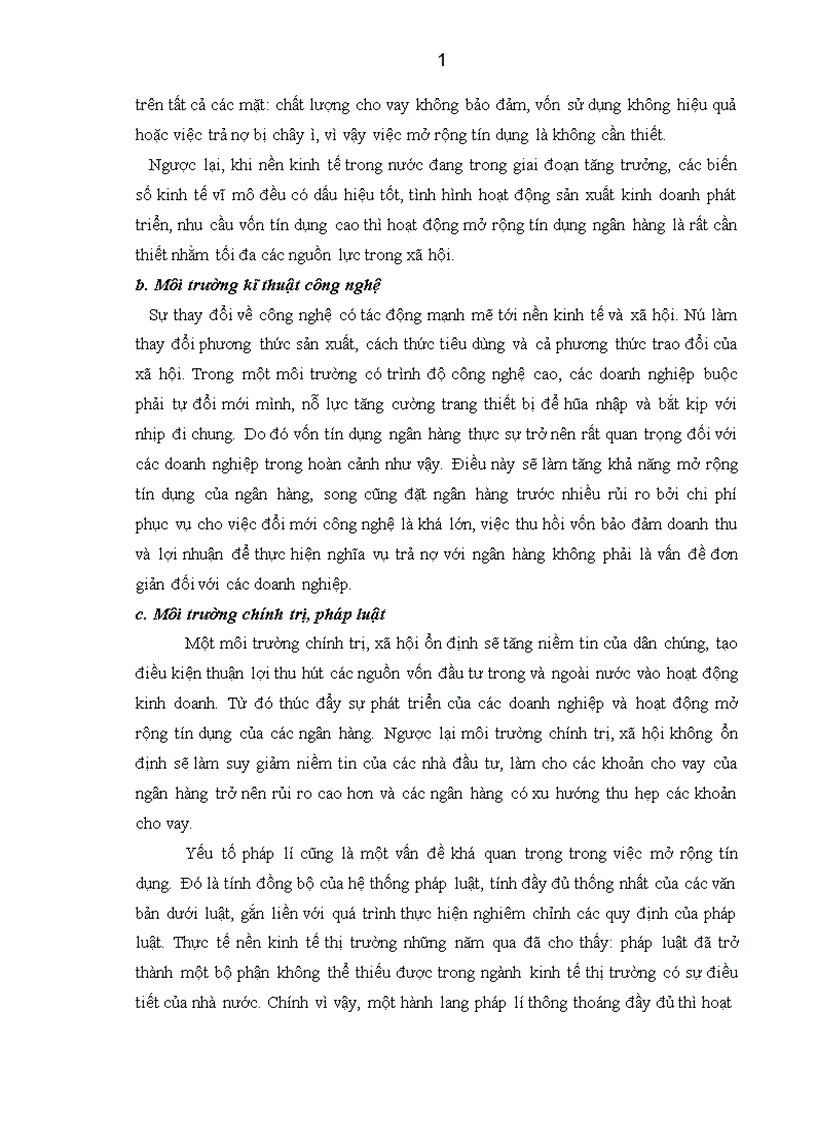 image for page Giải pháp mở rộng tín dụng ngân hàng đối với các doanh nghiệp vừa và nhỏ tại chi nhánh NHNo PTNT Hoàng Mai 1