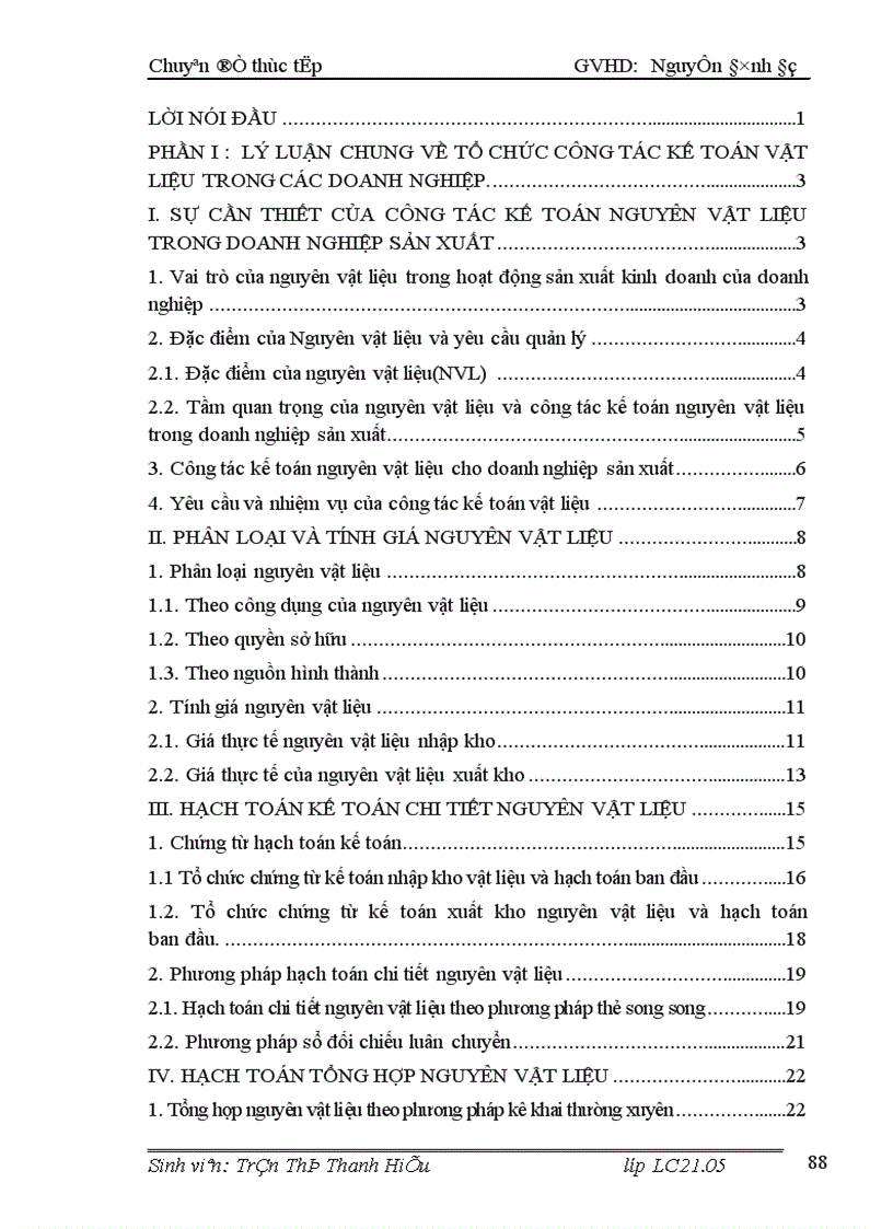 image for page Tổ chức công tác kế toán nguyên vật liệu tại công ty Cổ Phần Thực Phẩm Đức Việt 1