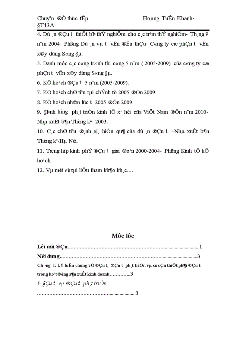 image for page Đầu tư nâng cao năng lực sản xuất kinh doanh ở công ty cổ phần tư vấn xây dựng Sông Đà 1