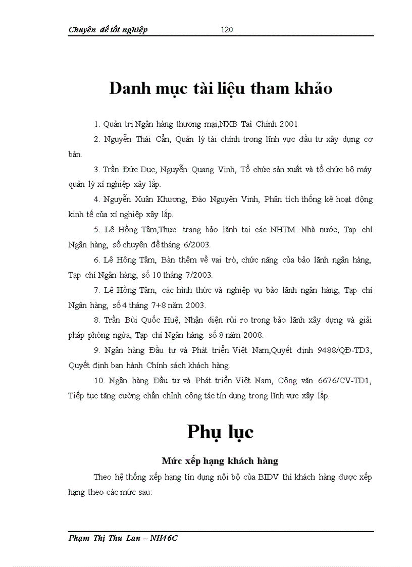 image for page Nâng cao chất lượng bảo lãnh đối với doanh nghiệp xây lắp tại Chi nhánh Ngân hàng Đầu tư và Phát triển Hà Nội 1