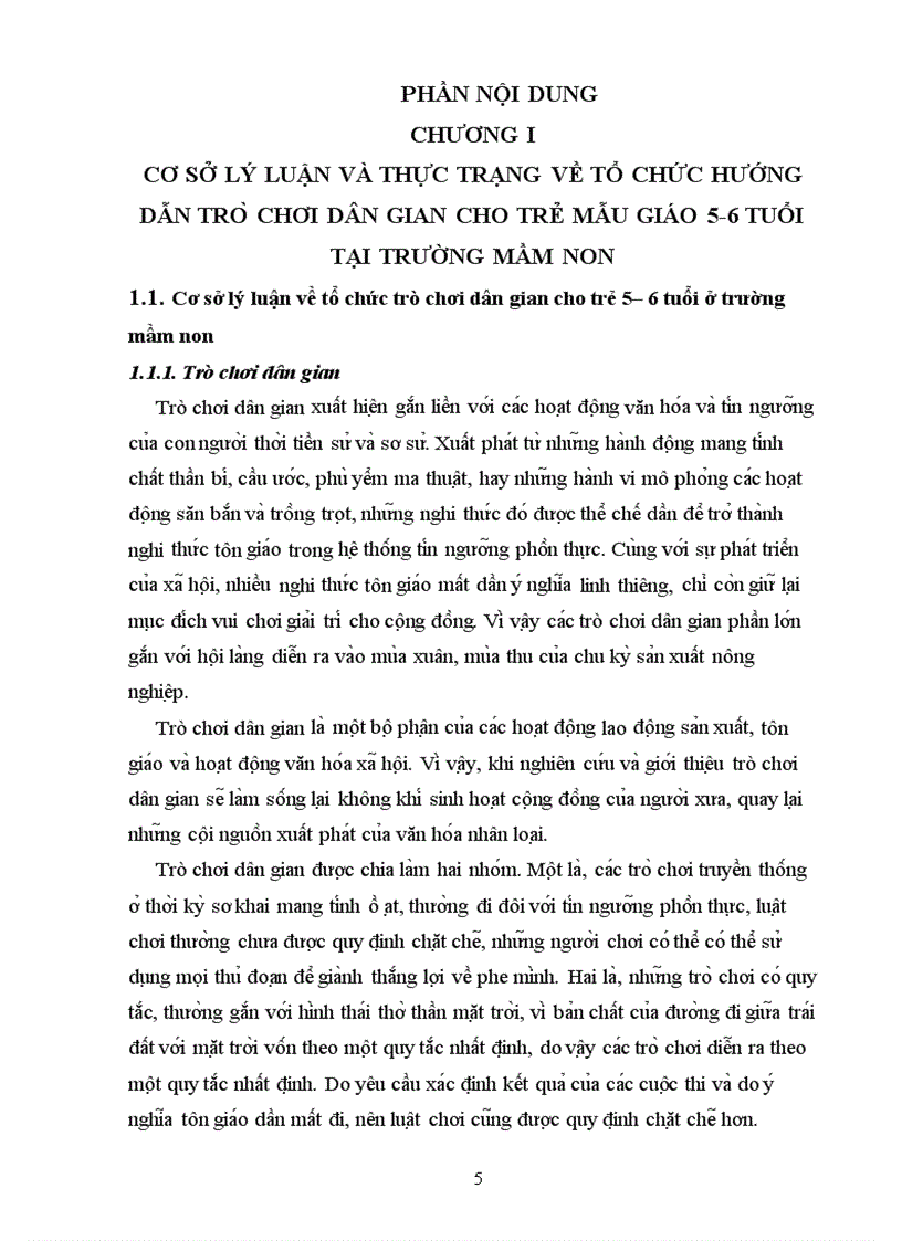 image for page Sưu tầm trò chơi dân gian và lựa chọn một số trò chơi dân gian thực nghiệm cho trẻ