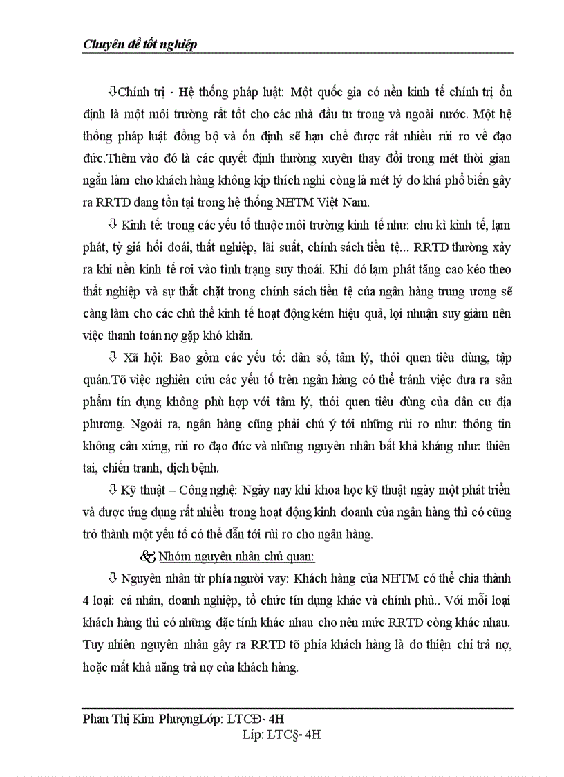 image for page Một số giải pháp phòng ngừa và hạn chế rủi ro trong hoạt động tín dụng của ngân hàng TMCP Bắc á 1