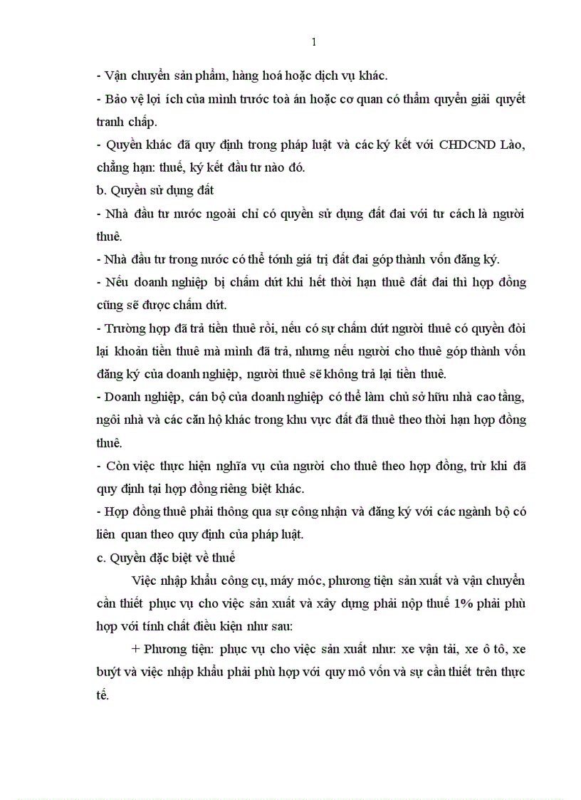 image for page Một số quy định pháp luật về đầu tư trực tiếp nước ngoài tại CHDCND Lào 1
