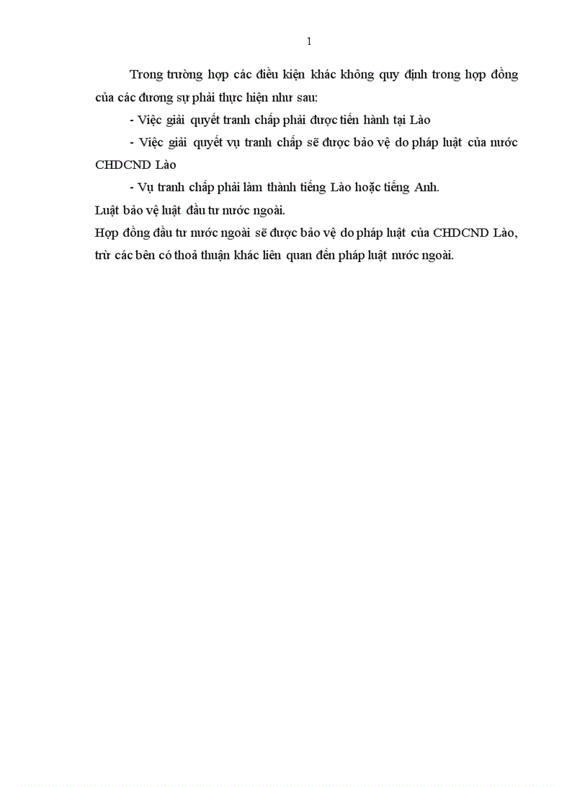 image for page Một số quy định pháp luật về đầu tư trực tiếp nước ngoài tại CHDCND Lào 1