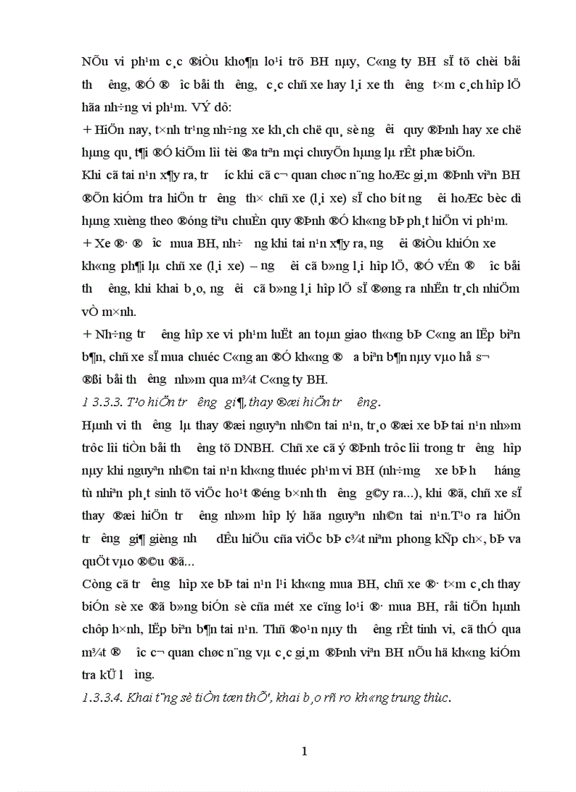 image for page Hiện tượng trục lợi trong BH vật chất xe cơ giới