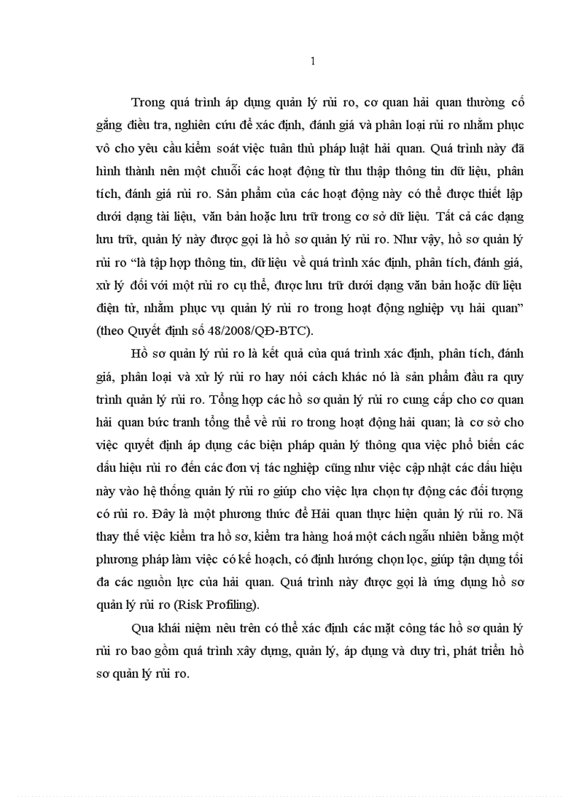 image for page Quản lý rủi ro nhằm nâng cao hiệu quả công tác trong tiến trình hiện đại hóa hải quan Việt Nam