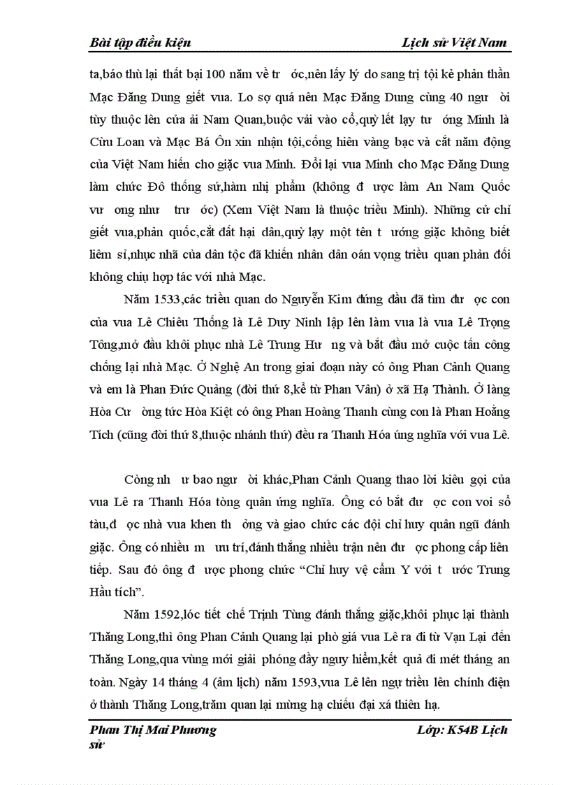 image for page Tìm hiểu về dòng họ Phan trên đất Đông Thành Yên Thành Nghệ An từ thế kỉ XV đến thế kỉ XX 1