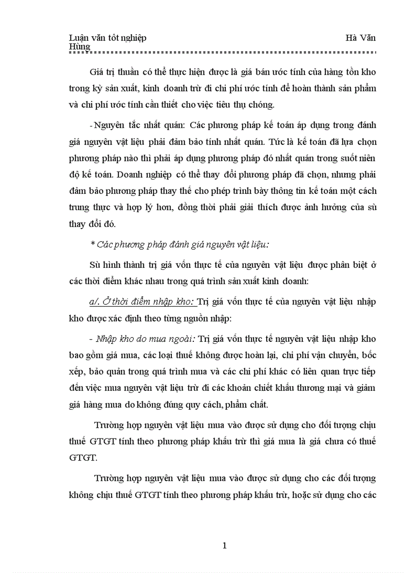 image for page Tổ chức công tác kế toán nguyên vật liệu ở Công ty TNHH Sản xuất Thương mại và Dịch vụ Quảng Phát 1