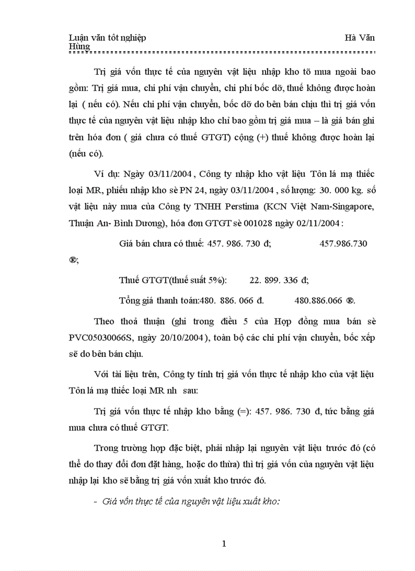 image for page Tổ chức công tác kế toán nguyên vật liệu ở Công ty TNHH Sản xuất Thương mại và Dịch vụ Quảng Phát 1