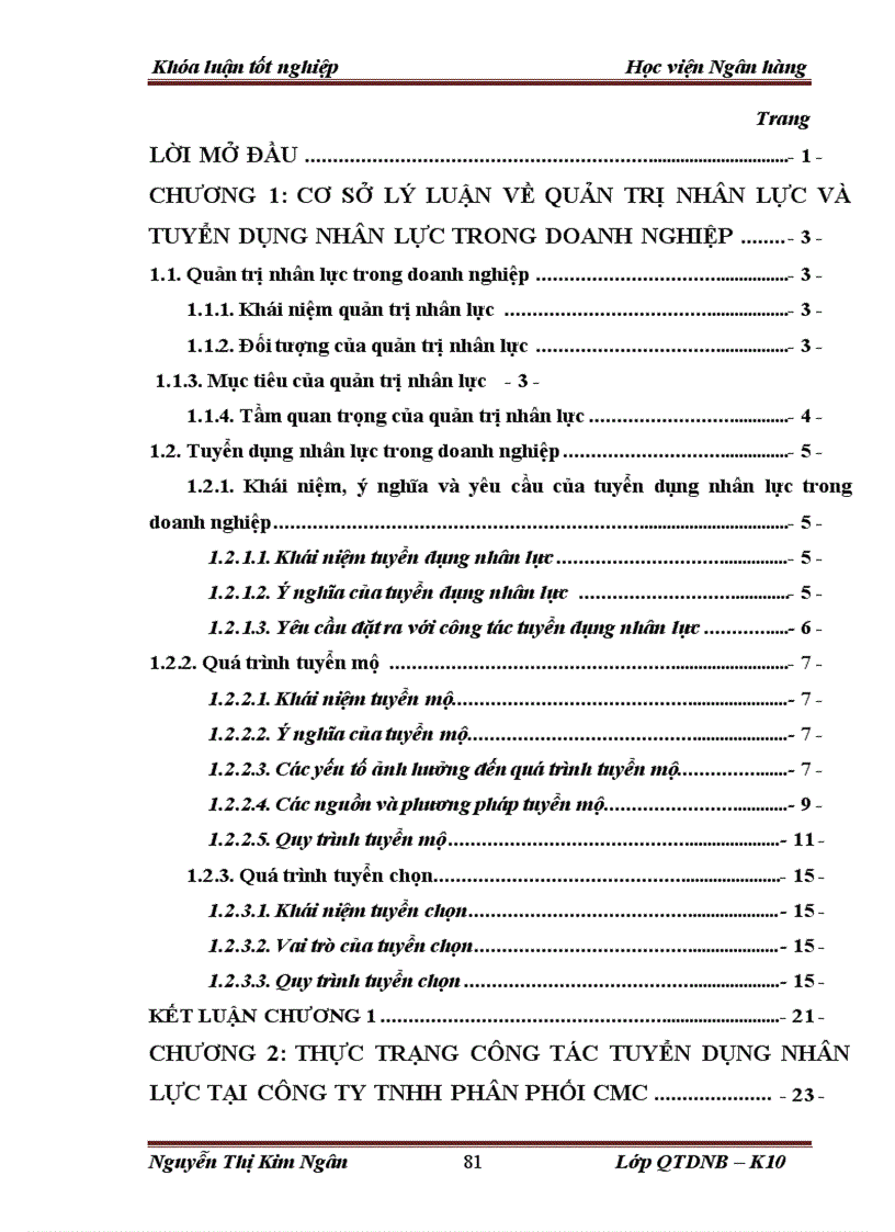 image for page Giải pháp nâng cao chất lượng công tác tuyển dụng nhân lực tại công ty trách nhiệm hữu hạn phân phối CMC 1