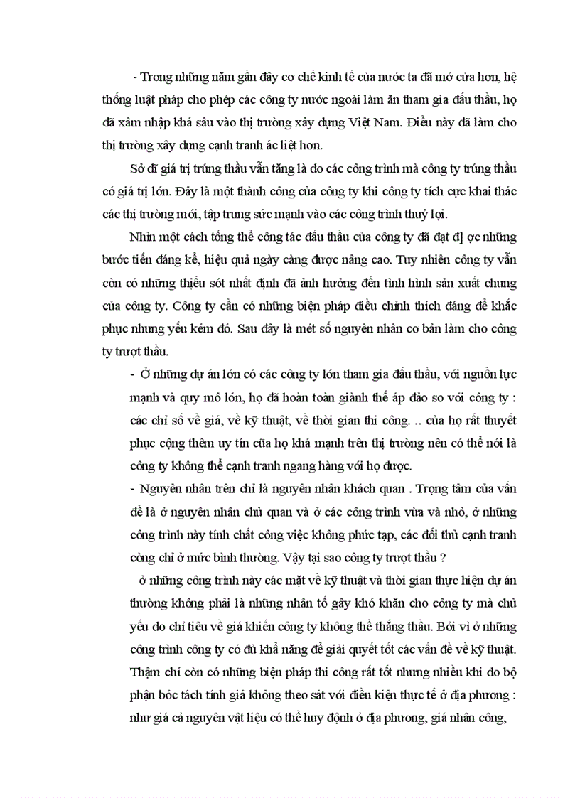 image for page Một số biện pháp nâng cao hiệu quả công tác đấu thầu tại công ty xây lắp và vật tư xây dựng I