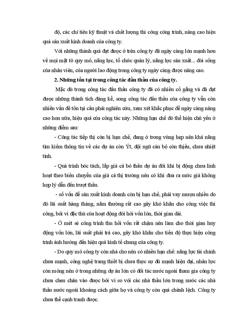 image for page Một số biện pháp nâng cao hiệu quả công tác đấu thầu tại công ty xây lắp và vật tư xây dựng I