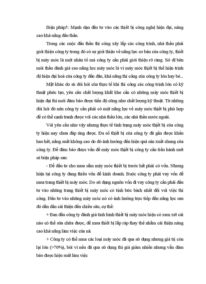 image for page Một số biện pháp nâng cao hiệu quả công tác đấu thầu tại công ty xây lắp và vật tư xây dựng I