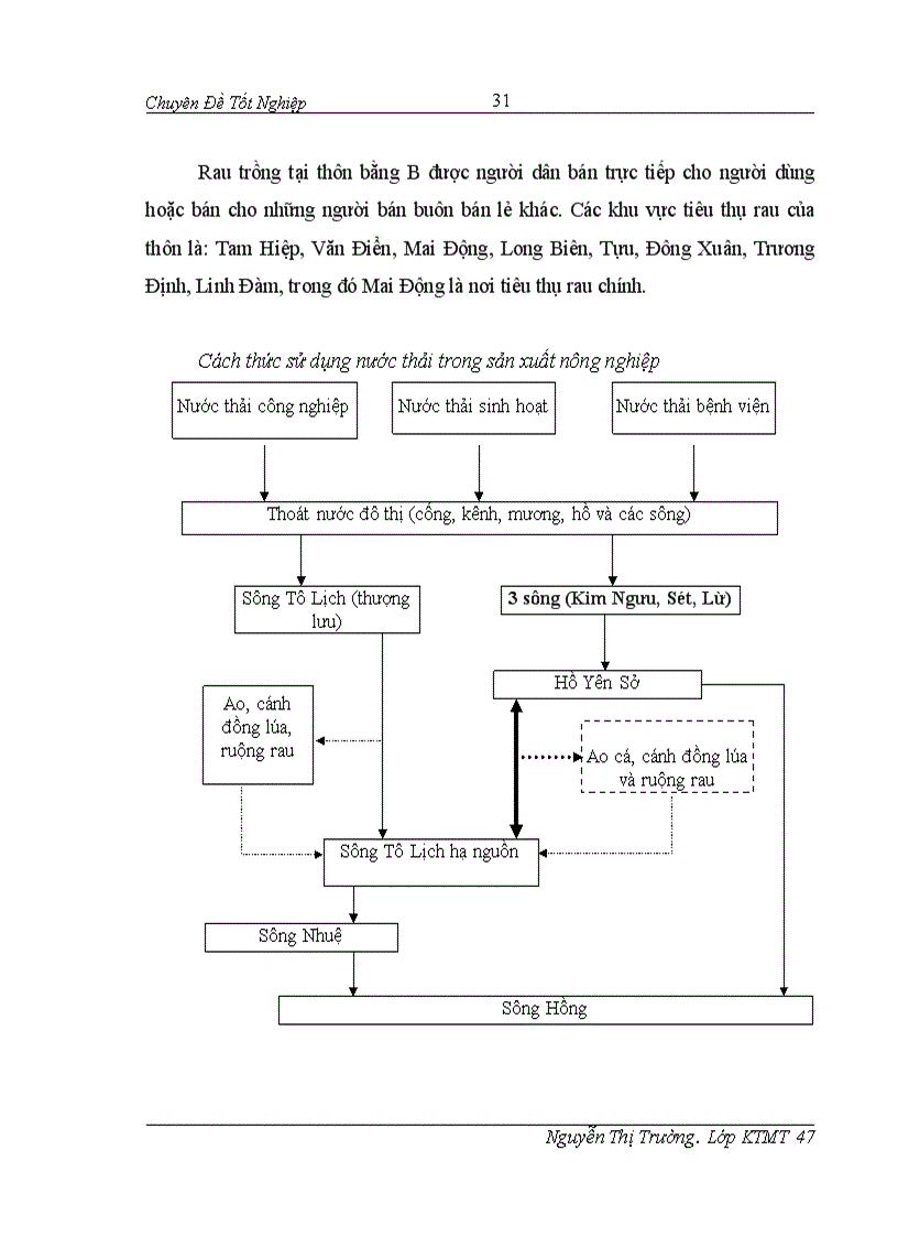 image for page Đánh giá hiệu quả của việc dử sụng nước thải trong sản xuất rau tại thôn Bằng B Hoàng Liệt Hoàng Mai 1