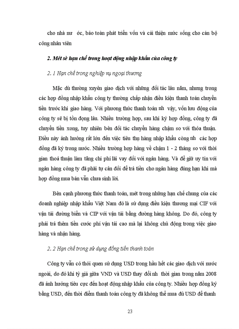 image for page Thực trạng và một số giải pháp nhằm nâng cao hiệu quả kinh doanh nhập khẩu của Công Ty Cổ Phần Đầu Tư Phát Triển Và Dịch Vụ Bắc Hà