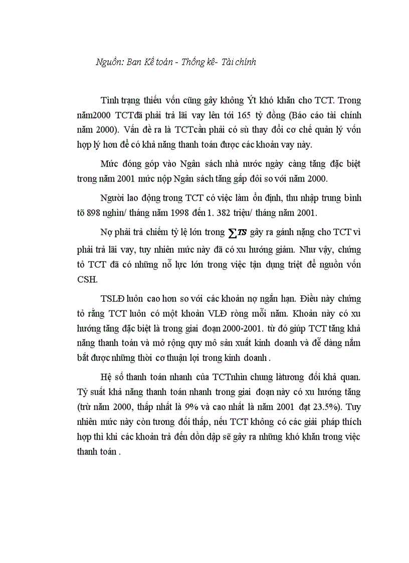 image for page Một số giải pháp nhằm nâng cao hiệu quả sử dụng vốn tạiTổng công ty Than Việt Nam 1