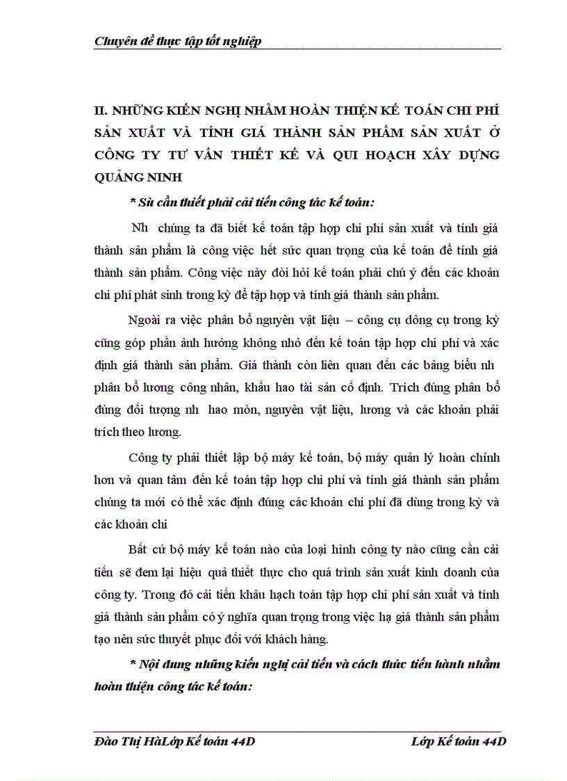 image for page Hạch toán chi phí sản xuất và tính giá thành sản phẩm tại Công ty Cổ phần Tư vấn thiết kế và qui hoạch xây dựng Quảng Ninh