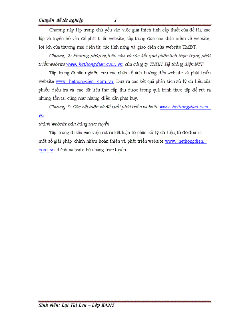 image for page Phương pháp nghiên cứu và các kết quả phân tích thực trạng tình hình phát triển website www hethongdien com vn