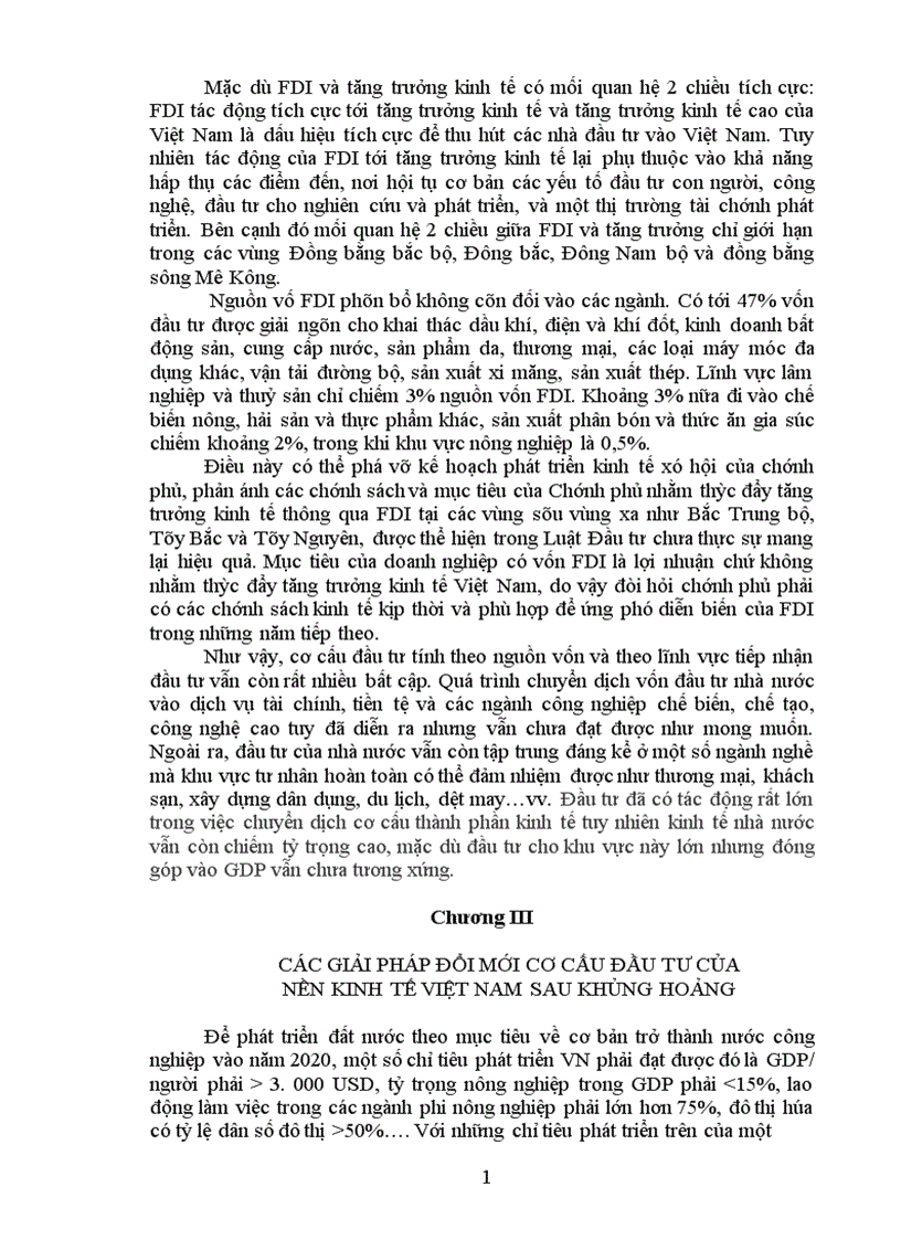 image for page Hãy làm rõ tác động của đầu tư đến tăng trưởng và dịch chuyển cơ cấu kinh tế của các quốc gia Liên hệ với thực tế Việt Nam 1
