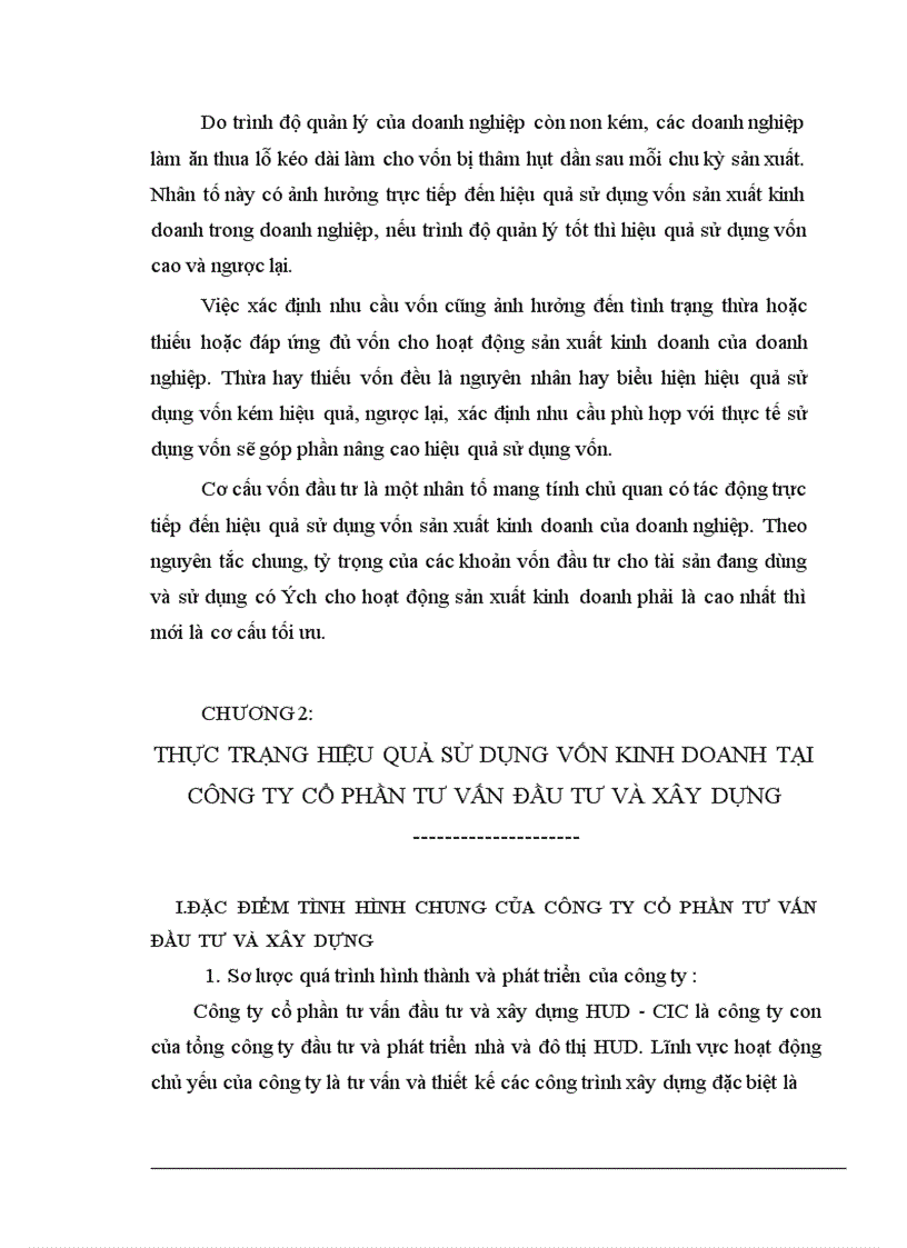 image for page Giải pháp nâng cao hiệu quả sử dụng vốn tại công ty cổ phần tư vấn và đầu tư xây dựng HUD CIC