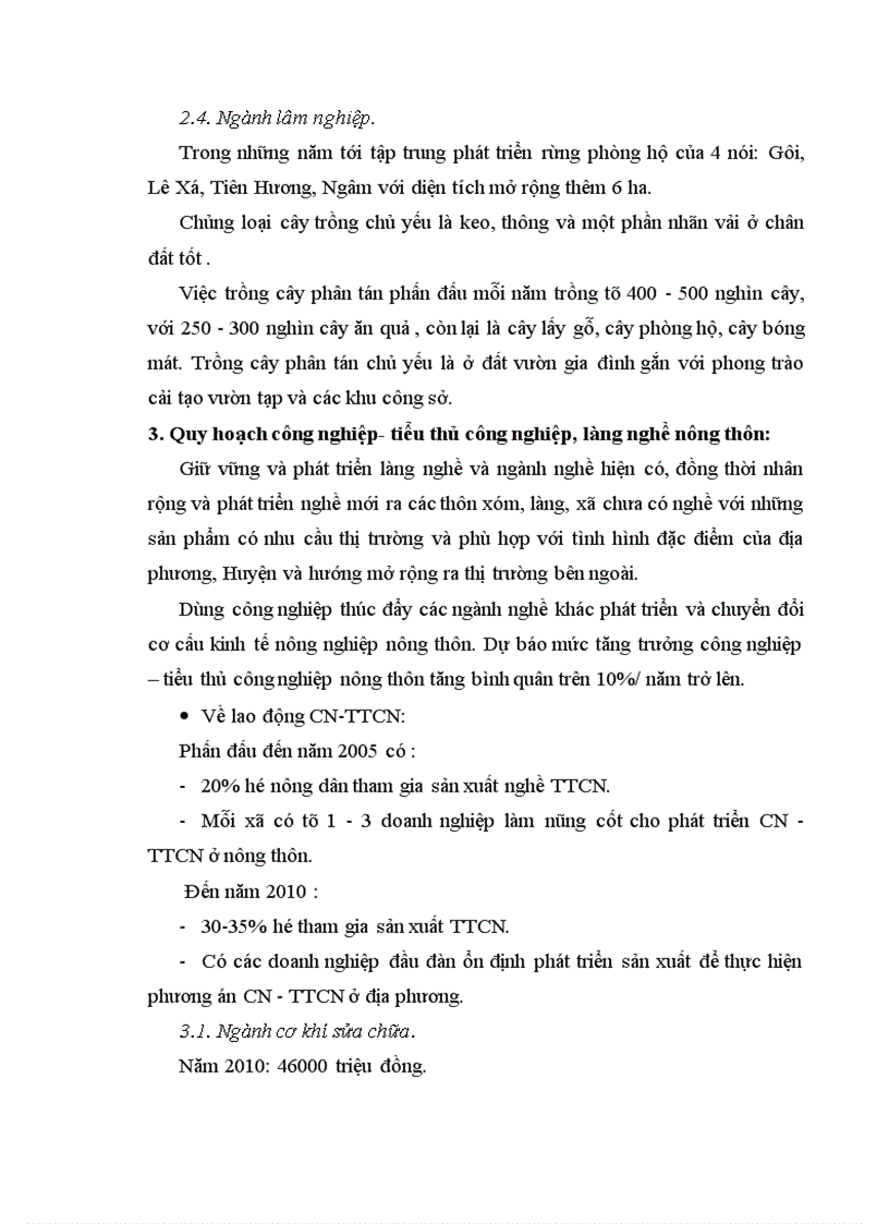 image for page Quy hoạch tổng thể phát triển kinh tế xã hội huyện vụ bản thời kỳ đến năm 2010 1