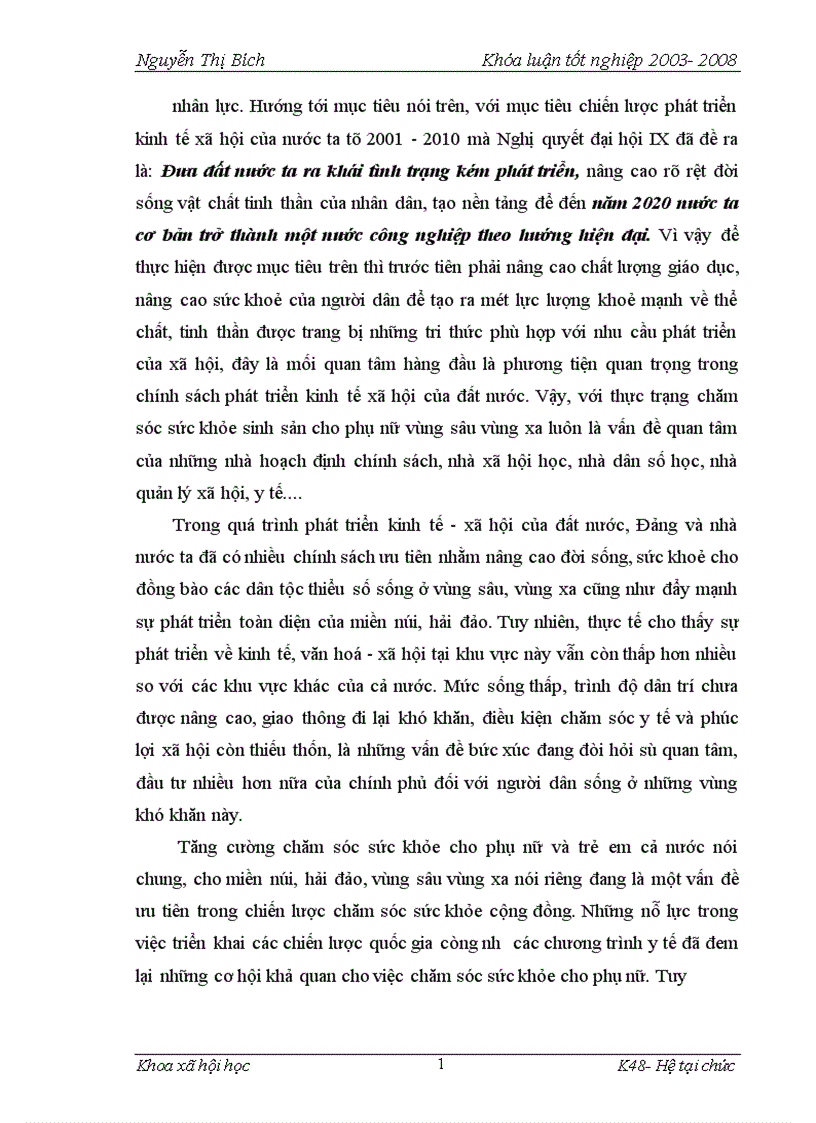 image for page Thực trạng chăm sóc sức khỏe sinh sản của phụ nữ huyện đảo Bạch Long Vỹ Hải Phòng 1