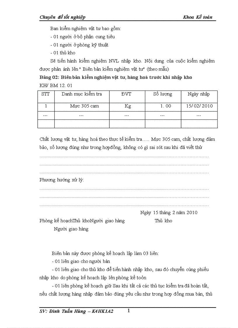 image for page Kế toán nguyên vật liệu để sản xuất sản phẩm bao bì tại Công ty sản xuất bao bì Đoàn Kết 1