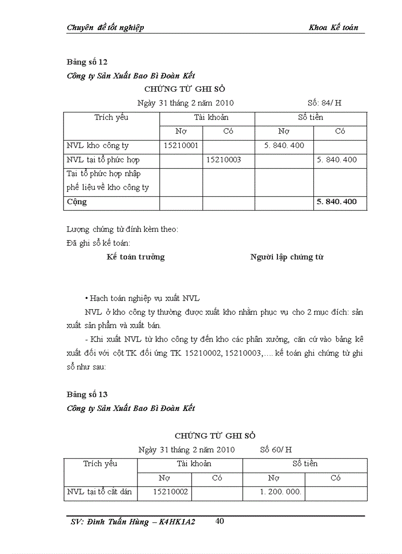 image for page Kế toán nguyên vật liệu để sản xuất sản phẩm bao bì tại Công ty sản xuất bao bì Đoàn Kết 1