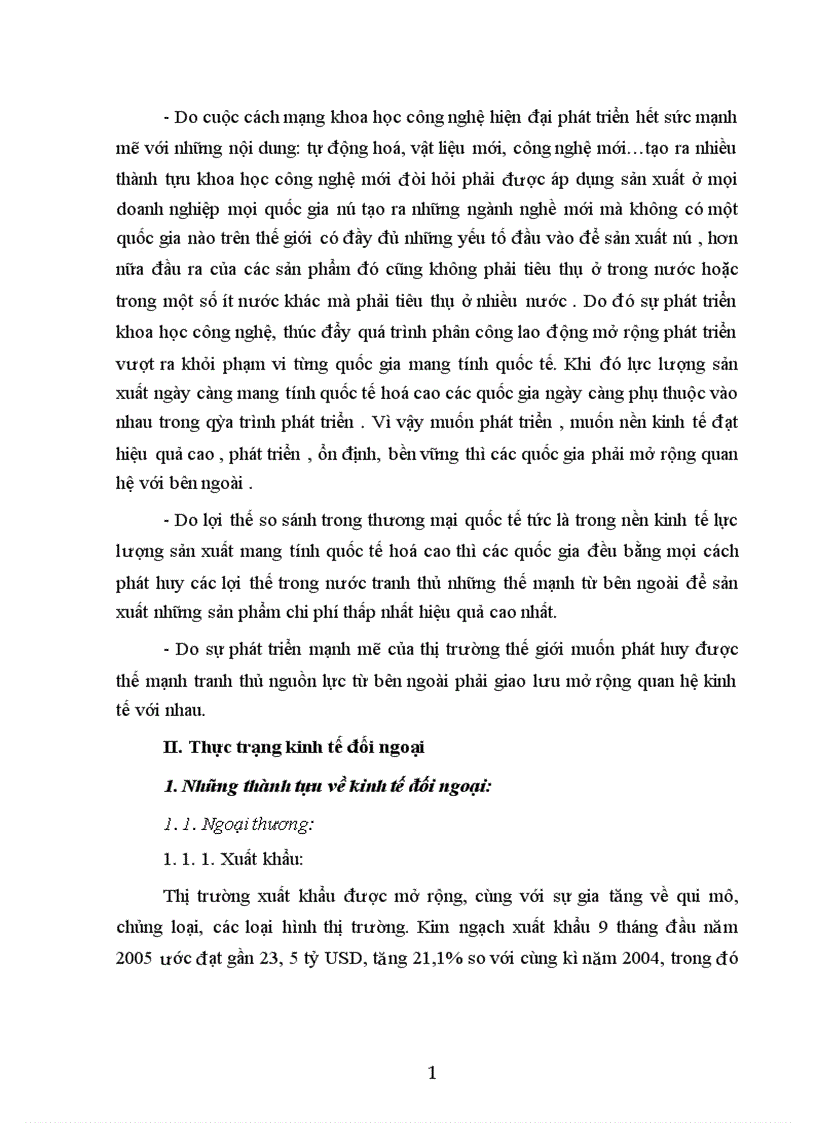 image for page Nâng cao hiệu quả kinh tế đối ngoại của nước ta hiện nay