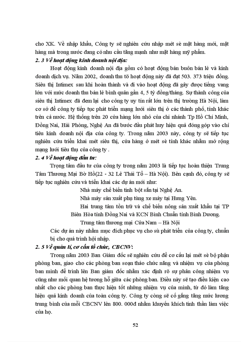 image for page Báo cáo tổng hợp về Công ty xuất nhập khẩu Intimex