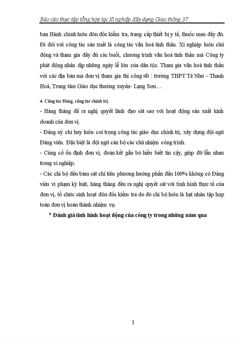 image for page Báo cáo thực tập tổng hợp tại xí nghiệp xây dựng giao thông 37 Công ty xây lắp 665