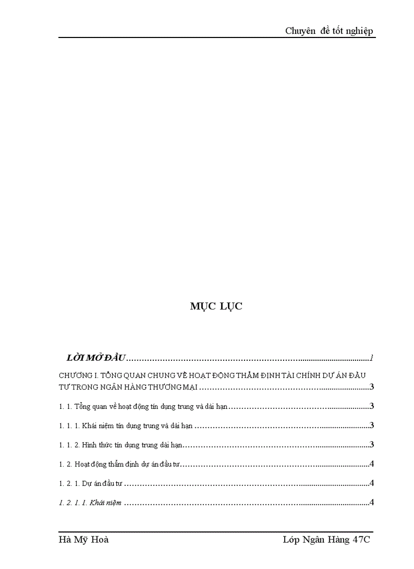 image for page Nâng cao chất lượng thẩm định tài chính dự án đầu tư tại Ngân hàng Công thương Đống Đa 1