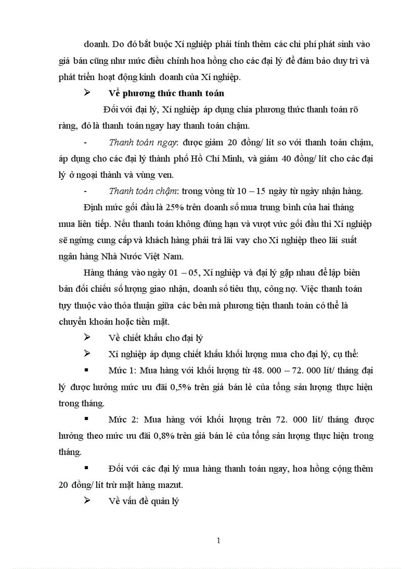 image for page Một số biện pháp thúc đẩy tiêu thụ xăng dầu và các sản phẩm làm từ xăng dầu trên địa bàn thành phố Hồ Chí Minh và một số tỉnh lân cận của xí nghiệp bán lẻ Công Ty Xăng Dầu Khu Vực II