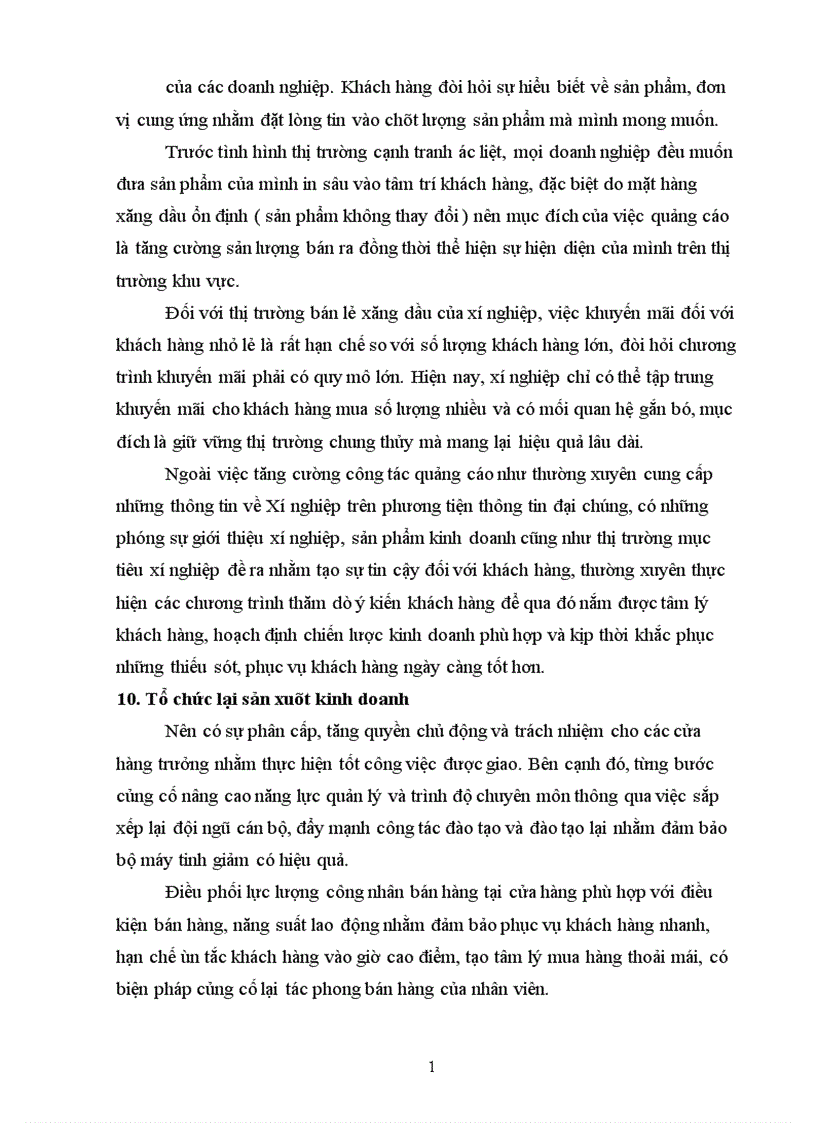 image for page Một số biện pháp thúc đẩy tiêu thụ xăng dầu và các sản phẩm làm từ xăng dầu trên địa bàn thành phố Hồ Chí Minh và một số tỉnh lân cận của xí nghiệp bán lẻ Công Ty Xăng Dầu Khu Vực II