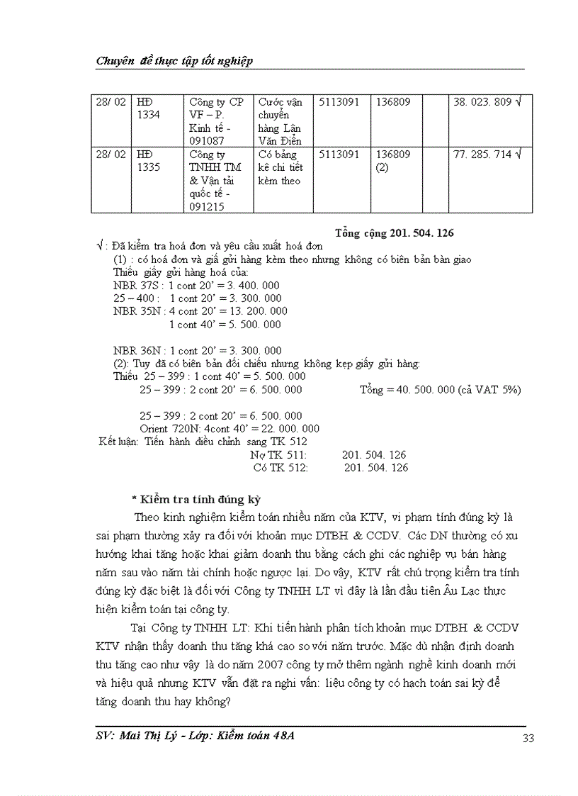 image for page Hoàn thiện kiểm toán chu trình bán hàng thu tiền trong kiểm toán báo cáo tài chính do Công ty TNHH Kiểm toán Âu Lạc thực hiện 1