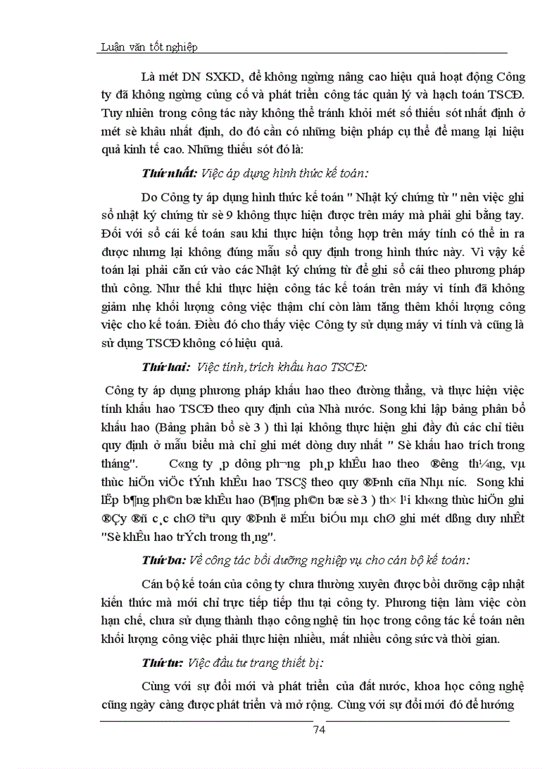 image for page Tổ chức hạch toán TSCĐ tại Công ty Đường Rượu Bia Việt Trì 1