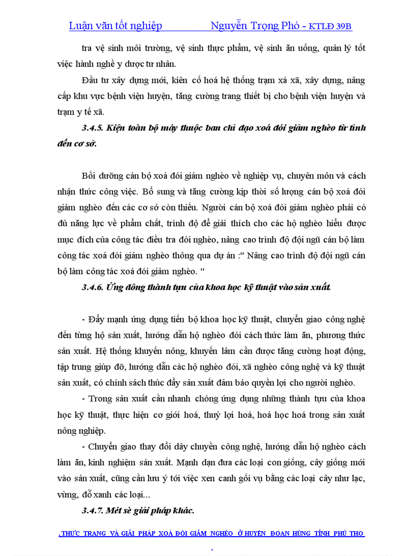 image for page Thực trạng và giải pháp xoá đói giảm nghèo ở huyện Đoan Hùng tỉnh Phú Thọ