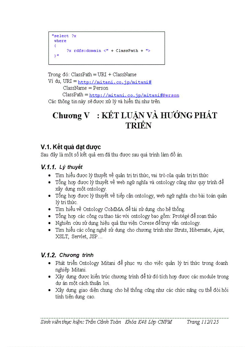 image for page Tiếp cận web ngữ nghĩa và ontology trong việc phát triển ứng dụng quản trị tri thức cho doanh nghiệp