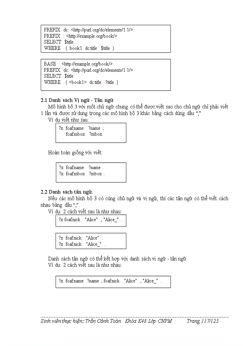 image for page Tiếp cận web ngữ nghĩa và ontology trong việc phát triển ứng dụng quản trị tri thức cho doanh nghiệp