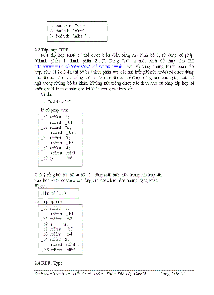 image for page Tiếp cận web ngữ nghĩa và ontology trong việc phát triển ứng dụng quản trị tri thức cho doanh nghiệp