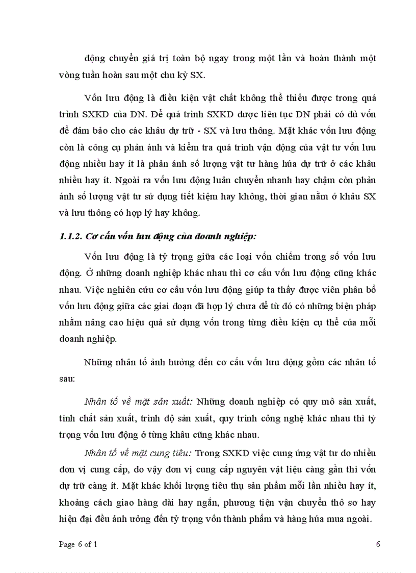 image for page Giải pháp hoàn thiện công tác quản lý vốn lưu động tại Công ty Đầu tư Ứng dụng Sản xuất Bao Bì Hà Nội