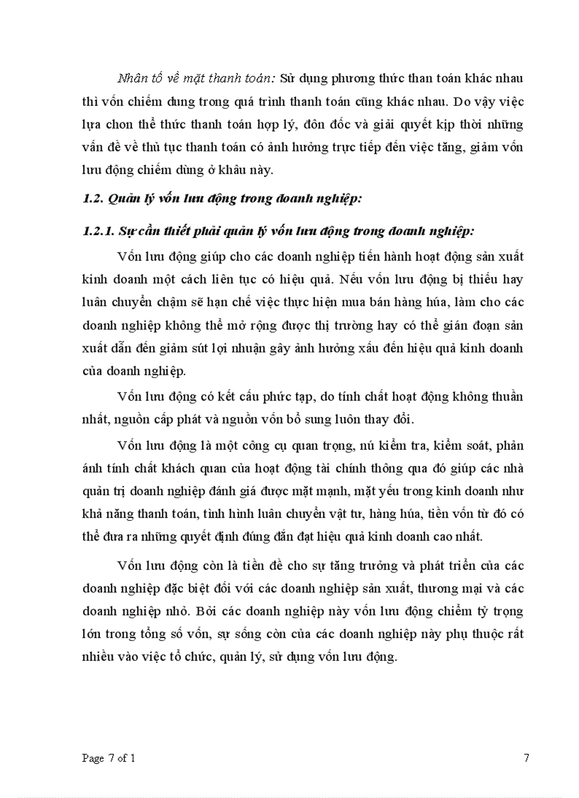 image for page Giải pháp hoàn thiện công tác quản lý vốn lưu động tại Công ty Đầu tư Ứng dụng Sản xuất Bao Bì Hà Nội