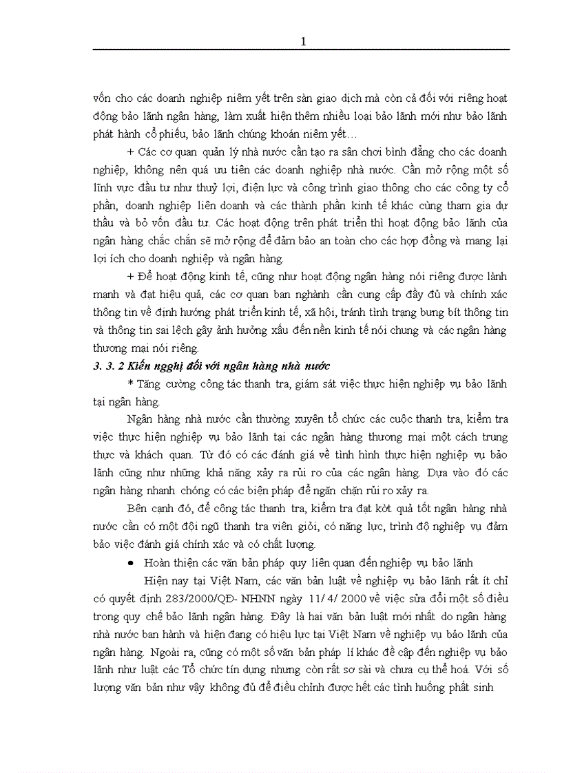 image for page Thực trạng hoạt động bảo lãnh tại NHTM CP nhà Hà Nội