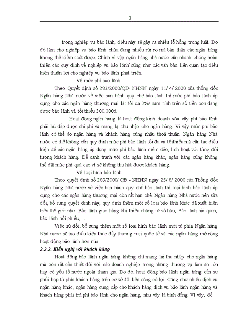 image for page Thực trạng hoạt động bảo lãnh tại NHTM CP nhà Hà Nội