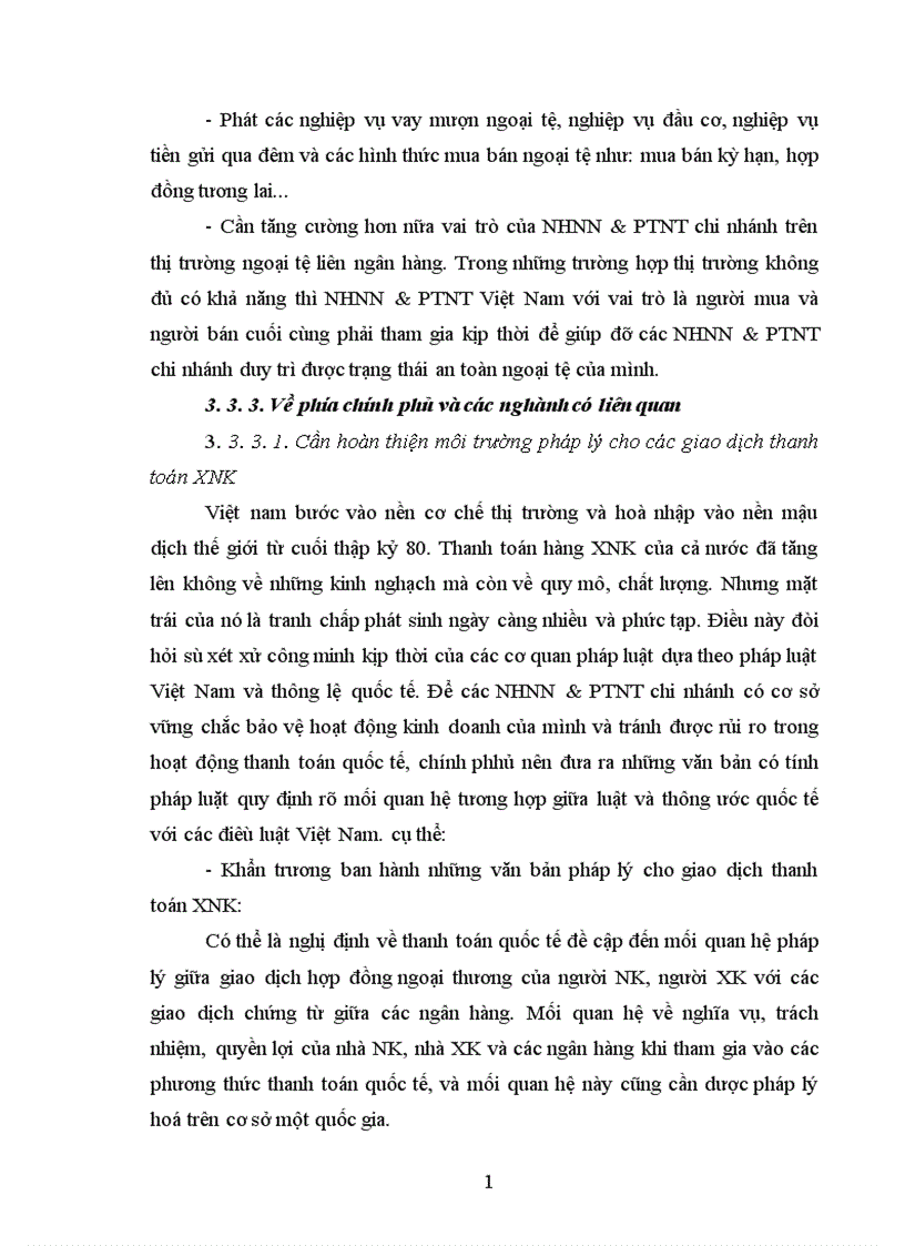 image for page Giải pháp hoàn thiện hoạt động chất lượng thanh toán quốc tế tại NHNN PTNT chi nhánh tỉnh Nam Định 1