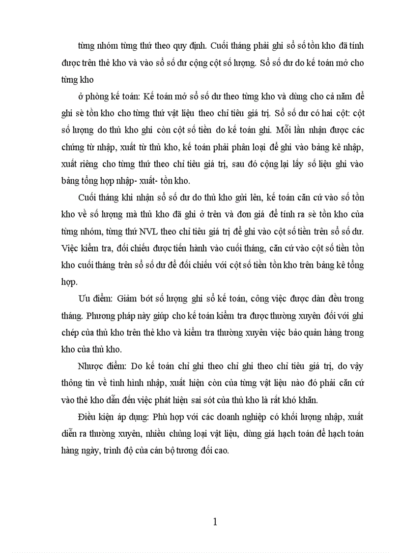 image for page Thực trạng tổ chức công tác kế toán nguyên vật liệu tại công ty cổ phần Cầu Xây 1