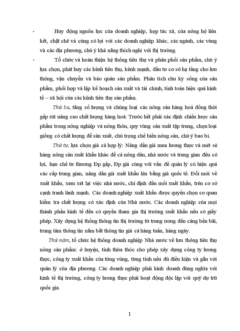 image for page Định hướng và giải pháp phát triển thị trường tiêu thụ nông sản của Yên Thành trong những năm tới 1