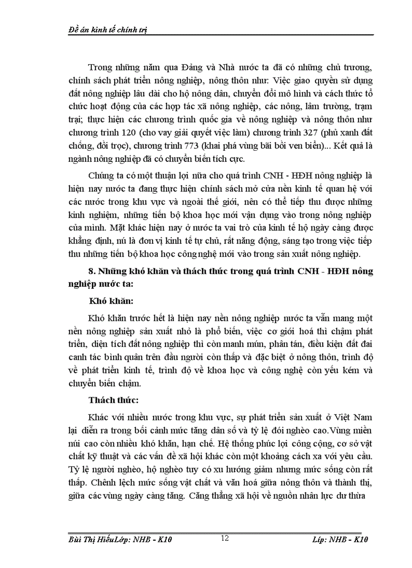 image for page Công nghiệp hoá hiện đại hoá nông nghiệp nông thôn ở nước ta hiện nay 1