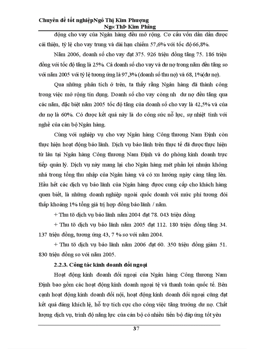 image for page Giải pháp nâng cao chất lượng tín dụng ngắn hạn tại Ngân hàng Công thương Nam Định 1